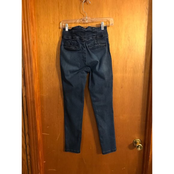 Jennifer Hudson JH  size 6 Soho jeans New York & Co. high waist ankle leggings - Picture 3 of 7
